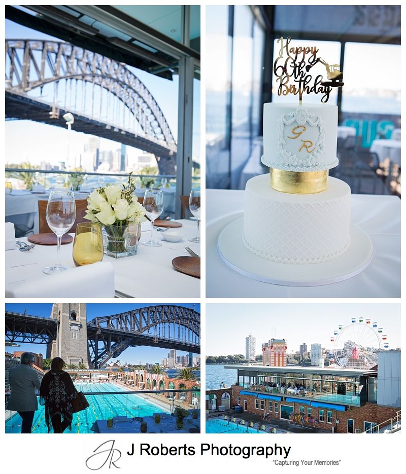60th Birthday Party Photography Sydney Aqua Dining Milsons Point 